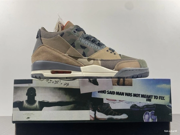 Cheap TBkick Retro Jordan Patchwork 3 Air Camo DO1830-200 0825